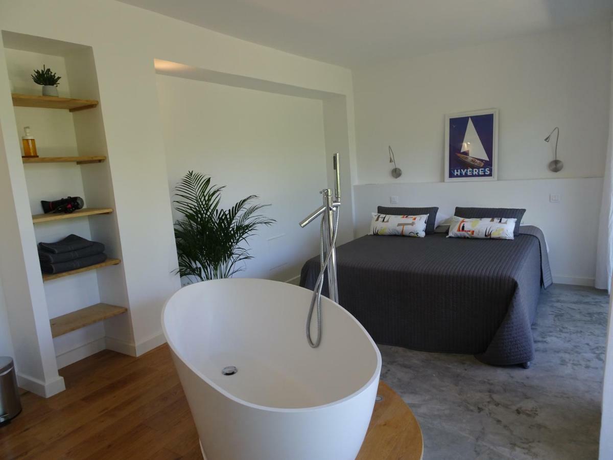 Le Cube Hotel Design A Hyeres Plage Avec Piscine Et Cuisine Dış mekan fotoğraf
